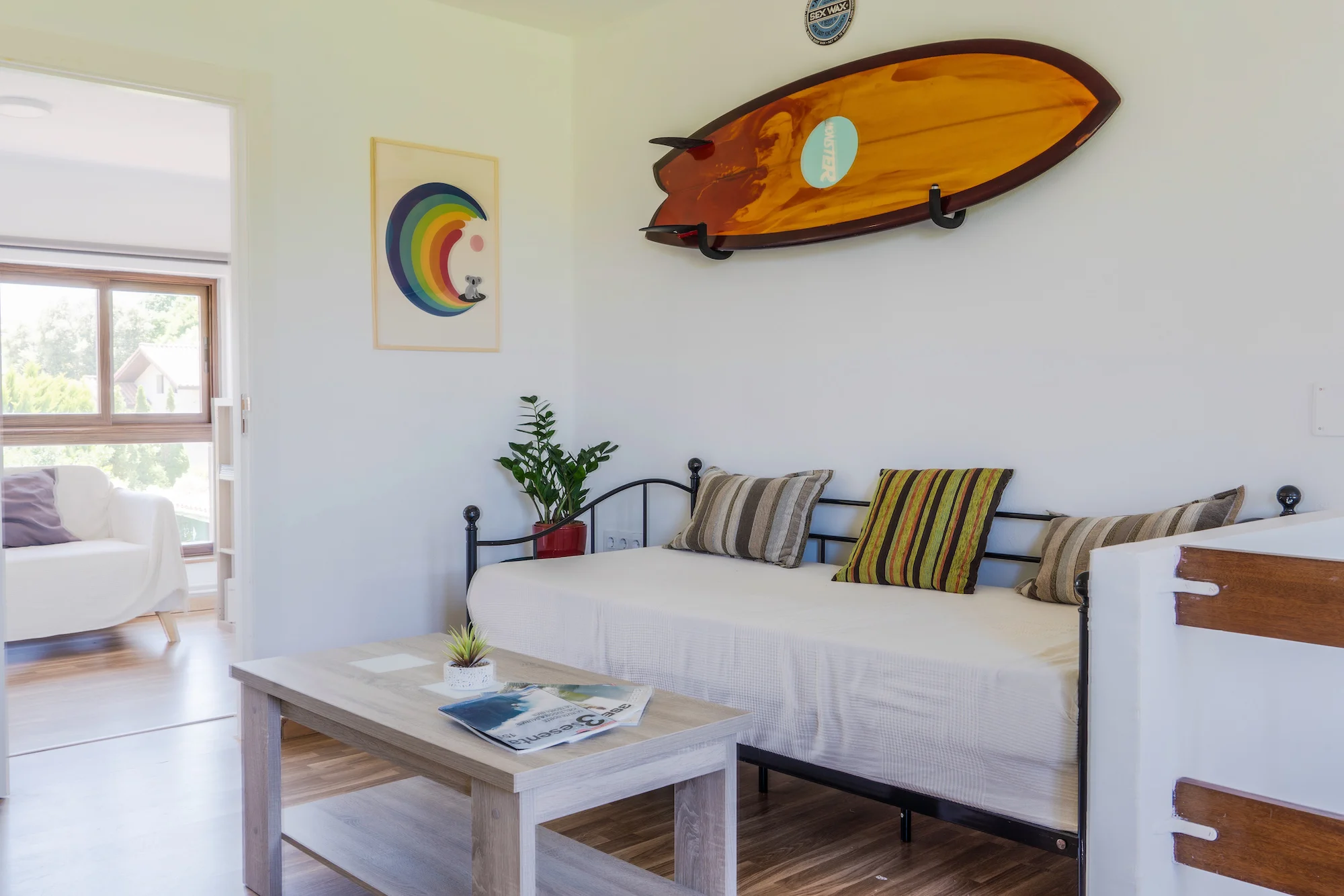 Sala de la surfhouse